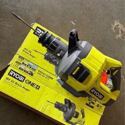 Ryobi 18V 35' Drain Auger