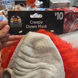 Creepy Haloween Clown Mask
