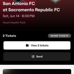  2 Sac republic Tickets 