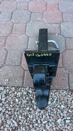Trailer hitch heavy duty, 12,0000 GVW.