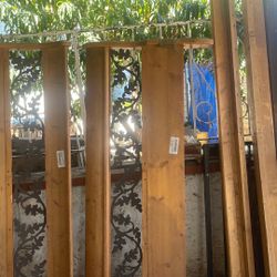 Queen N Twin Beds Wood Good Condition 