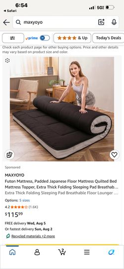 Japanese floor mattress