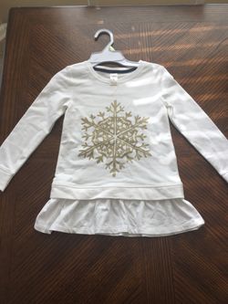 Snowflakes Oshkosh Girls Top Dress