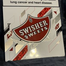 Swisher Sweets Metal Sign
