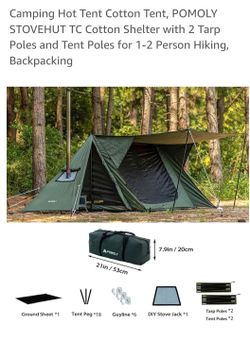 Polomoly Stovehut Tent New