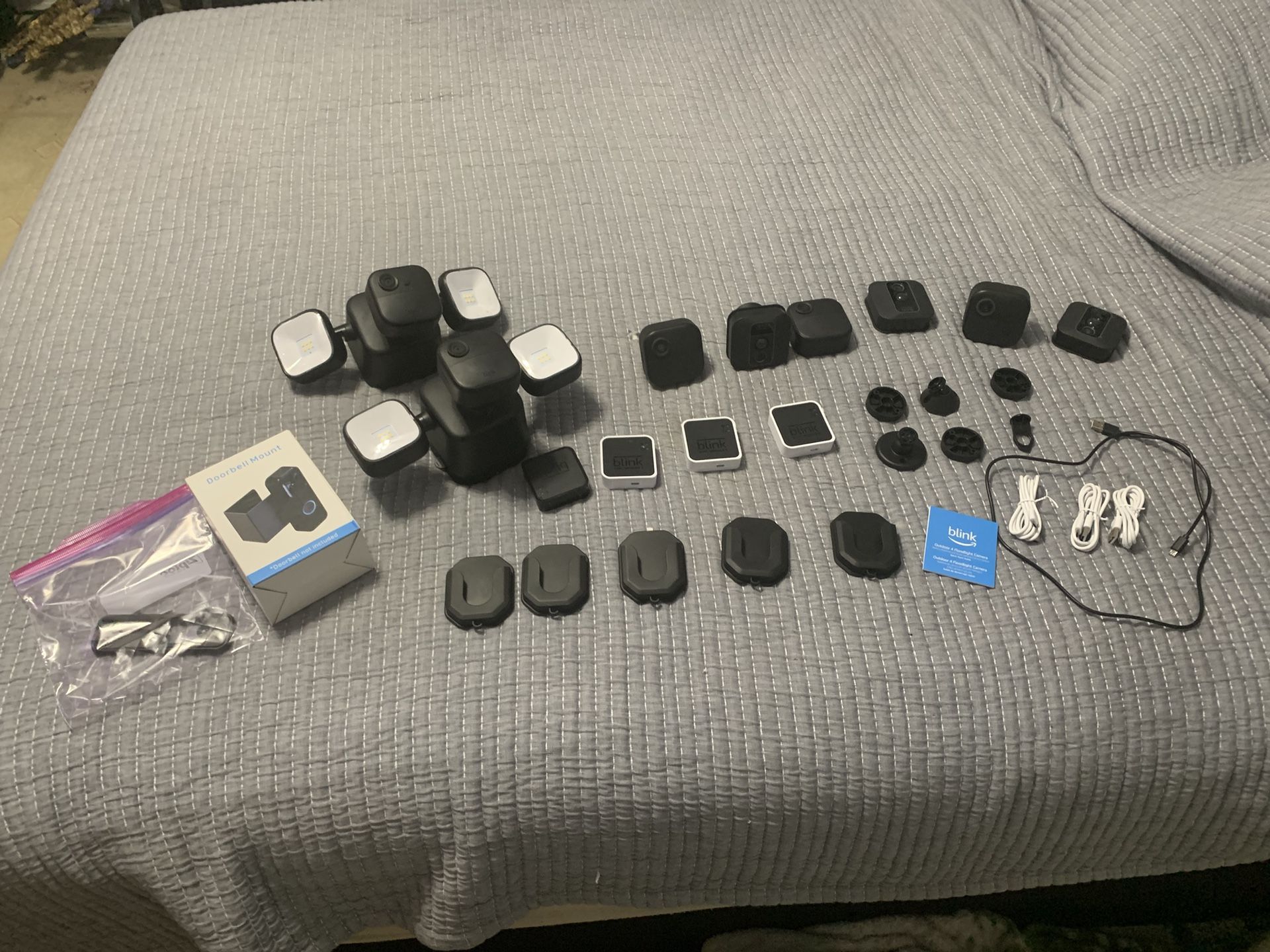 A Full Set Of Blink Cameras ( Comes With Everything )