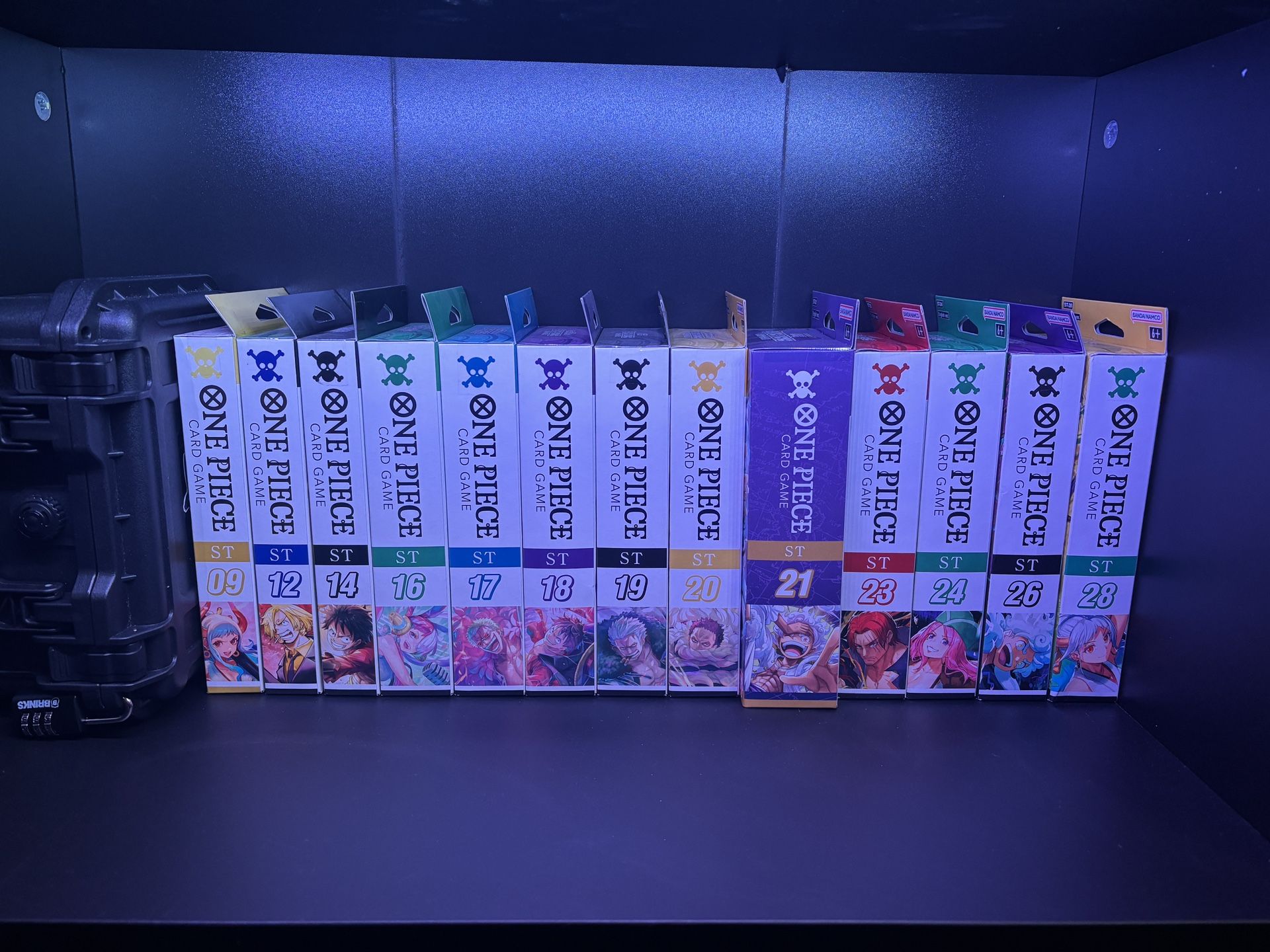 13 Sealed One Piece Starter Decks 09-28
