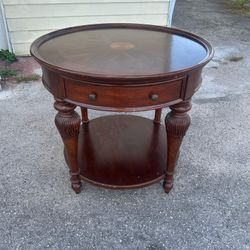 American Signature Round Side Table