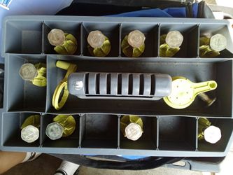 10 PCS YELLOW WOOD KNOCKER CAST IN PLACE CONCRETE 1/2” ANCHOR SLEEVE INSERT