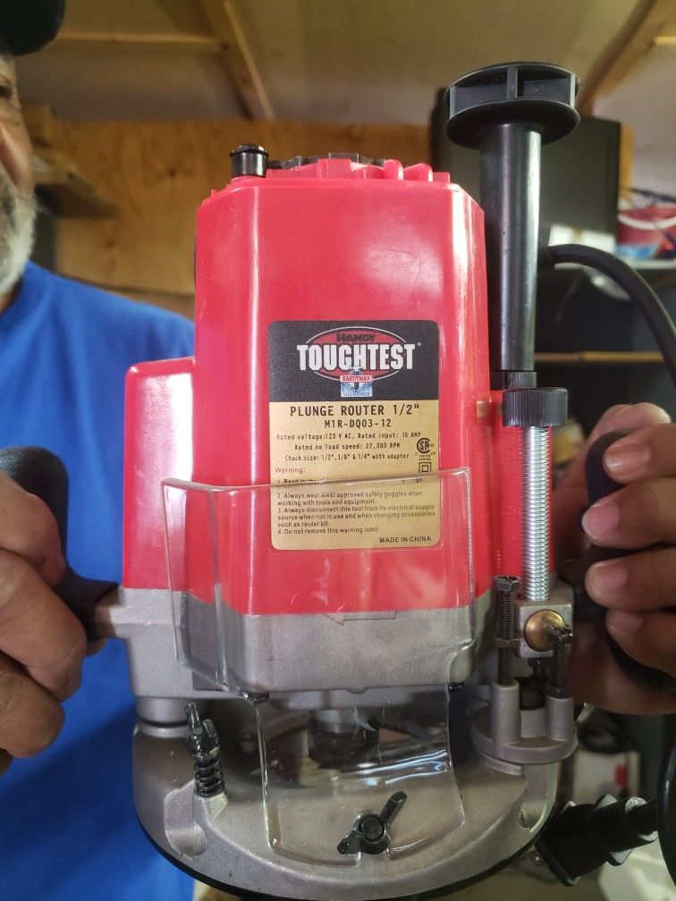 Handy Toughest Plunge Router 1/2