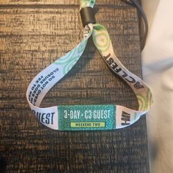 ACL WEEKEND 2: 3-DAY C3 GUEST WRISTBAND 