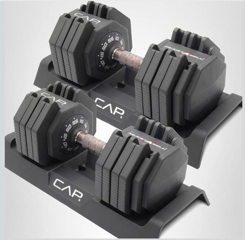 55lbs Cap Adjustable Dumbbell 