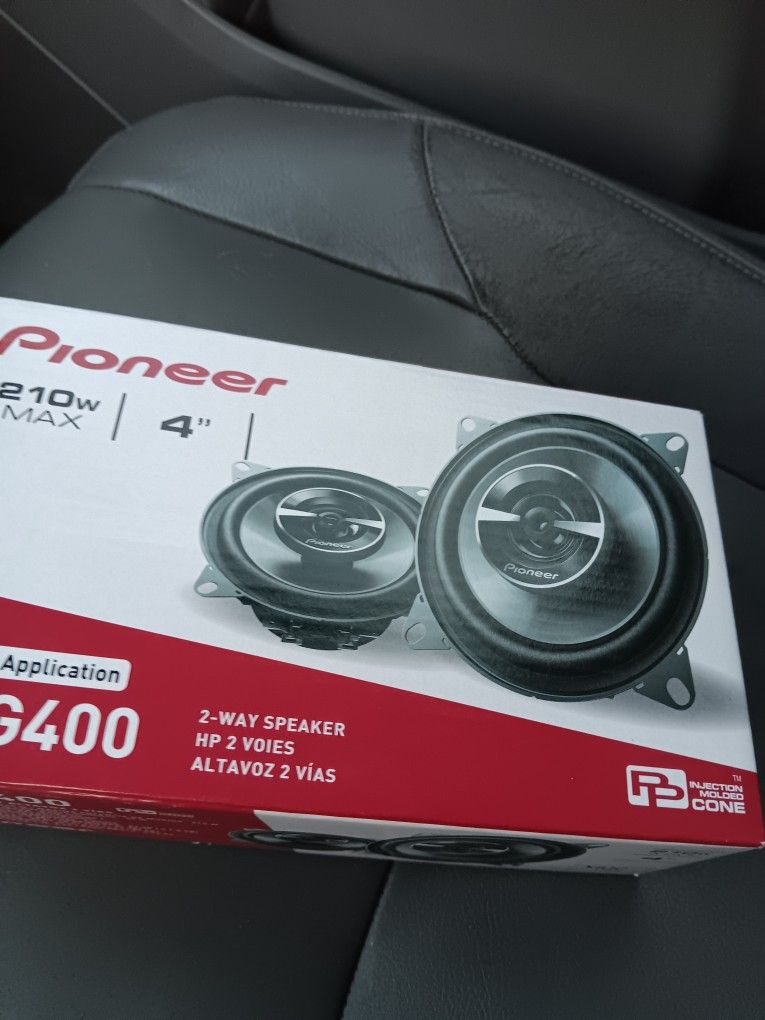 Bocinas Pioneer Size 4 Nuevas De 200 Watts