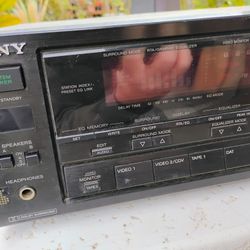 Sony Str AV910 Fm Stereo Receiver 