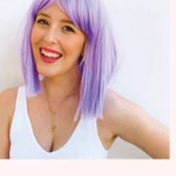 Purple Hair Wig