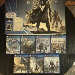 Destiny edition PS4 PlayStation 500GB in Glacier White