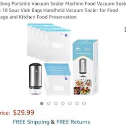 Meidong Portable Vacuum Sealer Machine
