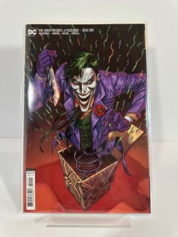 The Joker Presents: A Puzzle Box #1 Merino 1:25 Variant Cover DC