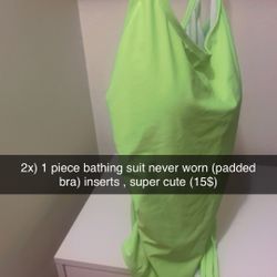 One Piece Bathing Suit
