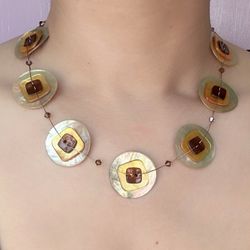 Vintage Mother of Pearl Necklace