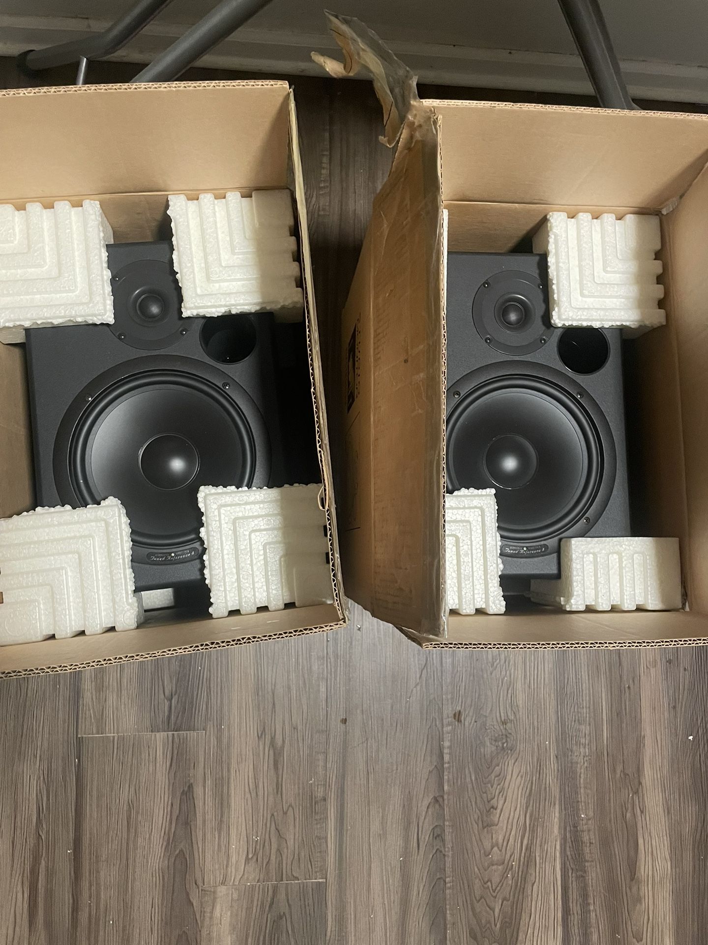 Event Tr8 Powered Studio monitors