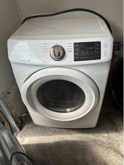 Samsung front load washer and dryer