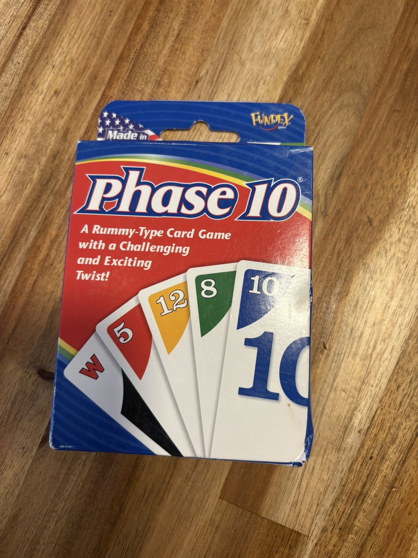 Brand New Phase Ten Card Game