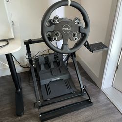 Sim Racing Rig Setup with Moza R9 V2