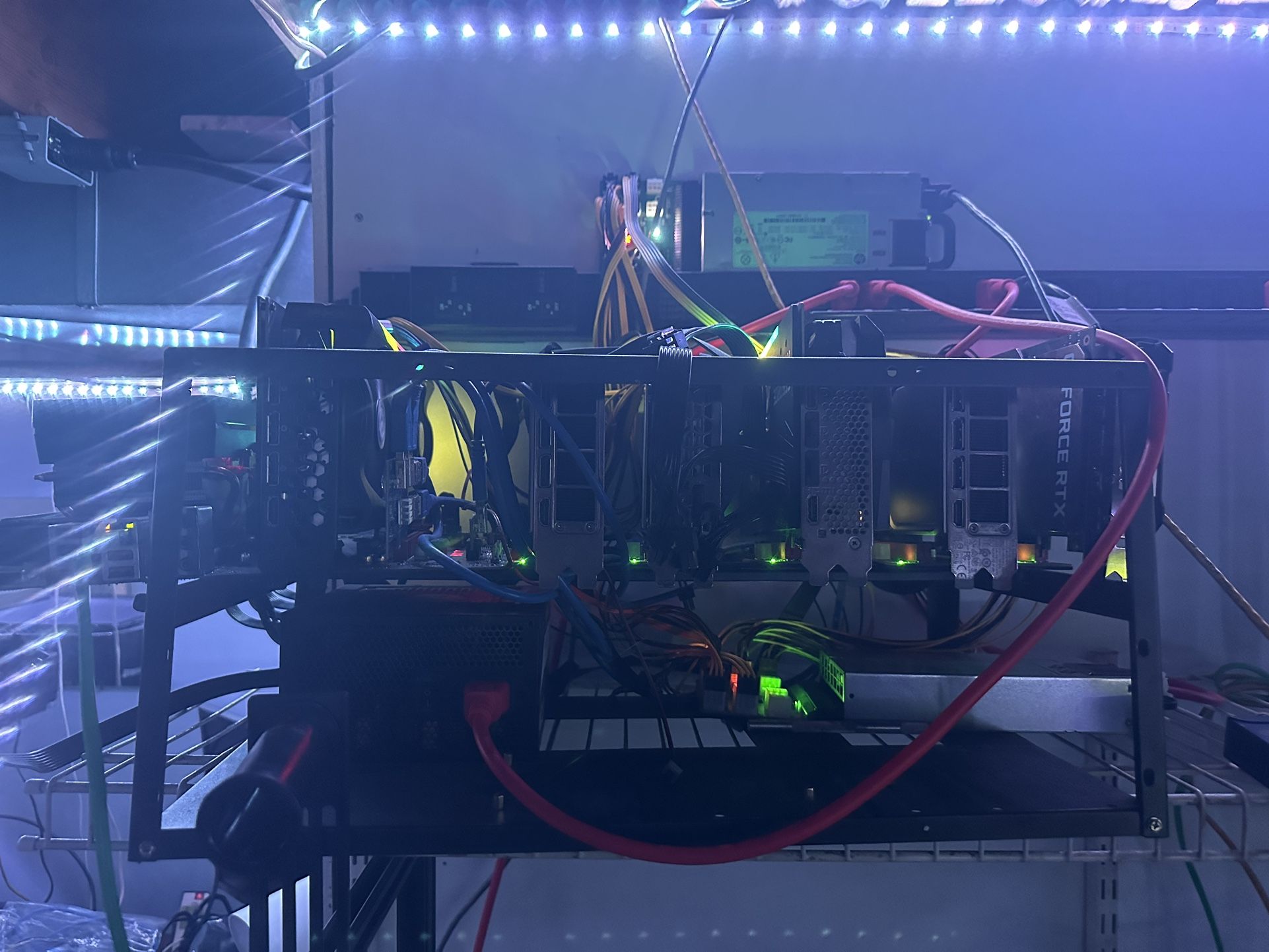 Rtx 3080 12 Gpu Mining Rig Farm 