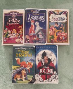 Disney VHS Tapes