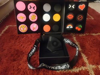 Xupermask Xuperfab Black Face mask Kit