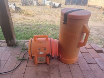 Fresh air intake/exhaust for underground utility work