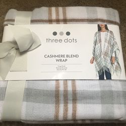 NEW! Cashmere Blend Wrap