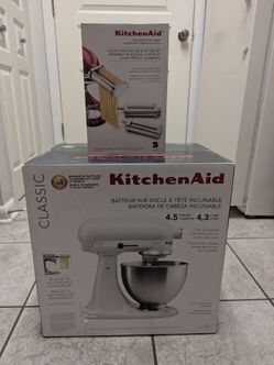 KitchenAid Stand Mixer with Pasta Attachment