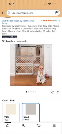 Toodleroo baby/pet gate