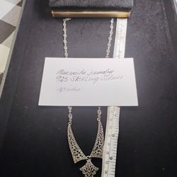 925 Sterling SILVER MARCASITE JEWELERY 
