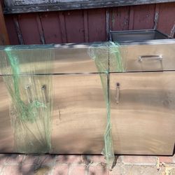 Bbq Grill Cabinet Outdoor Drawer Patio Island Stainless Steel