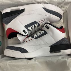 Air Jordan 3 Fire Red Denim(2020)
