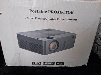 never used GCZ Mini Projector