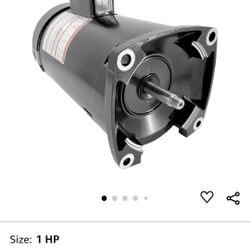 B2853 1 HP Replacement Pump Motor 3450RPM 115/230V Motor for Inground Pool Pumps 6.6/13.2 Amps, 1.25 Service Factor, 56Y Frame, Replace# 340038 B2853 