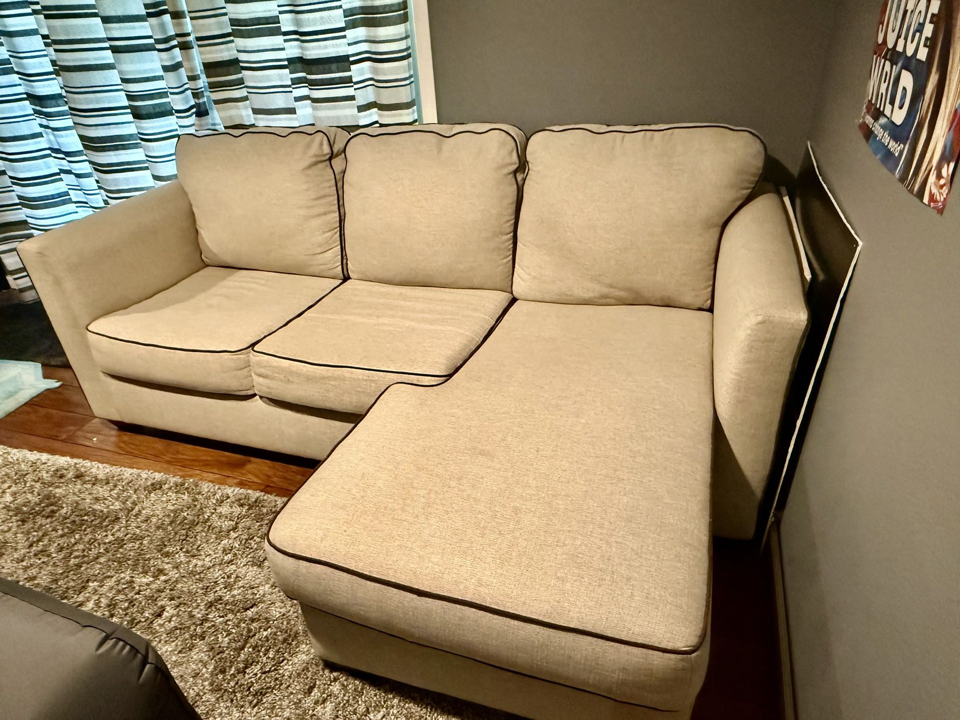Sleeper sectional sofa