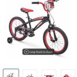 Huffy Moto X 18 Inch Kid’S Bike with Training Wheels
