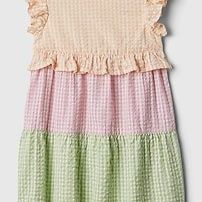 NWT babyGap Tiered Ruffle Dress short sleeve girls size 2 years 2T