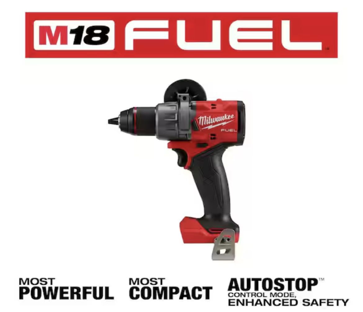 M18 FUEL 18V Lithium-Ion Brushless Cordless 1/2 in. Hammer Drill/Driver (Tool-Only)