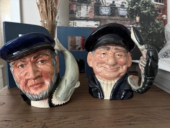 Autographed Royal Doulton Captain Ahab and Lobster Man