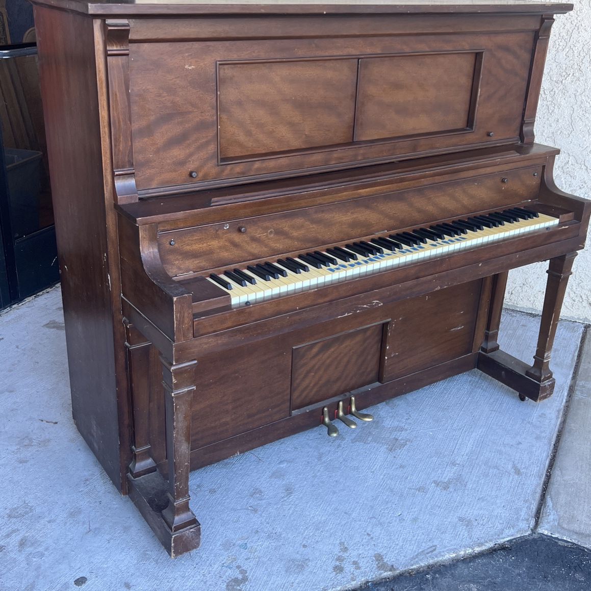 Old Playing Piano