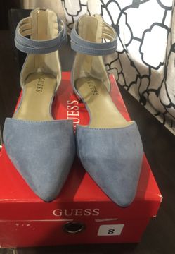Shoes size 8 denim color