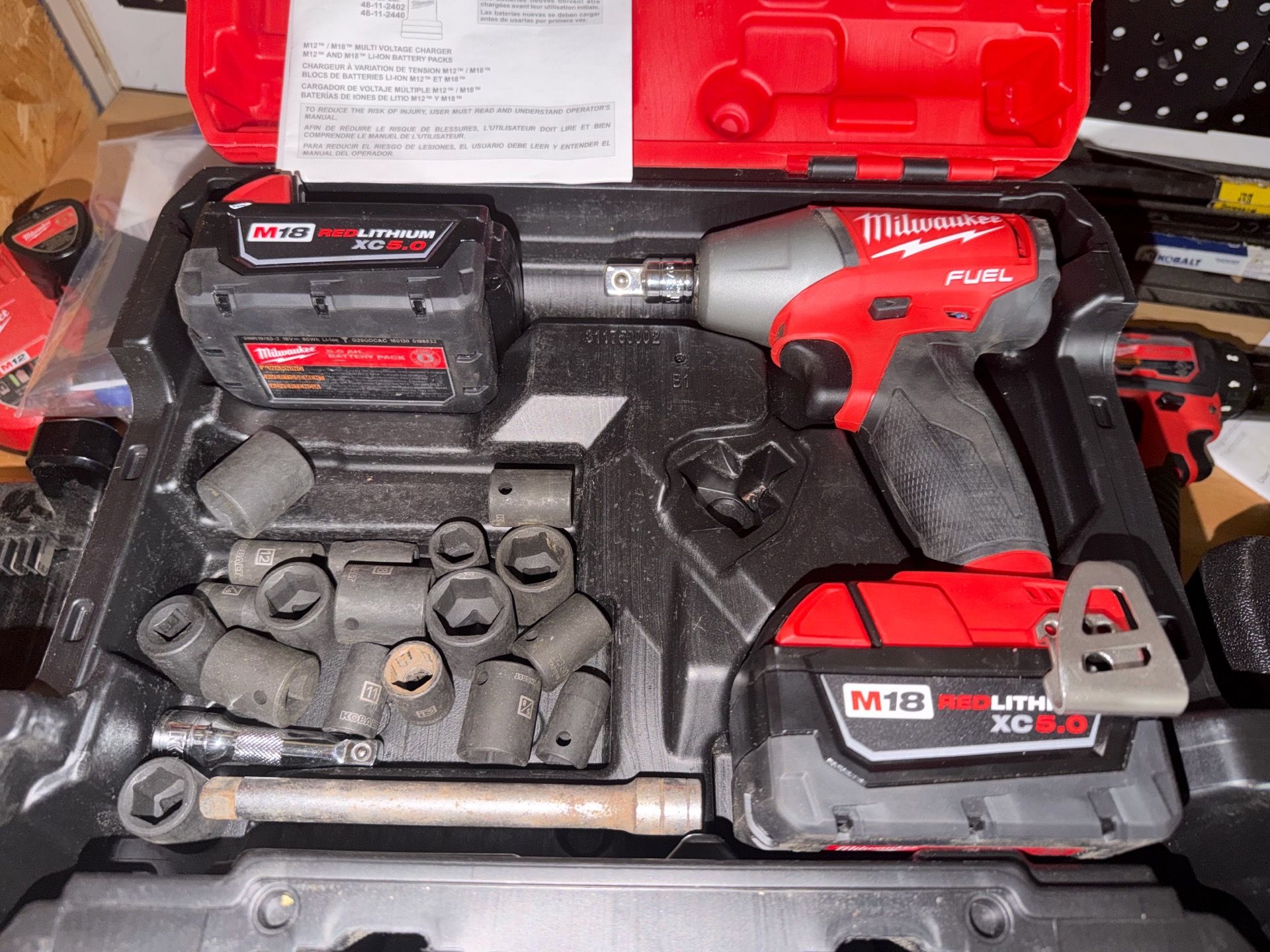 Milwaukee 18v impact driver