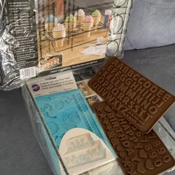 Baking Rack- Fondant Mold- Letter/ Number Mold