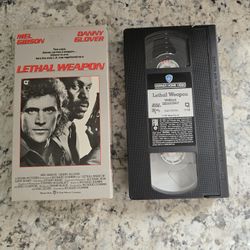 USED: Lethal Weapon (VHS, 1987) Mel Gibson & Danny Glover